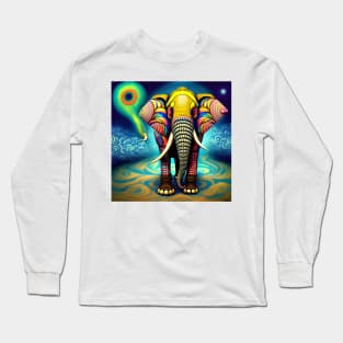 The Cosmic Elephant Long Sleeve T-Shirt